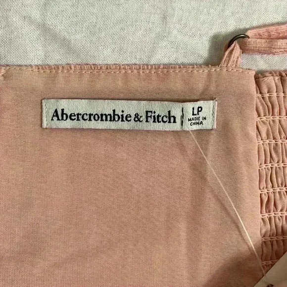 Abercrombie & Fitch Dresses Abercrombie Crinkle Textured Twist-Front Mini Dress - Picture 8 of 12